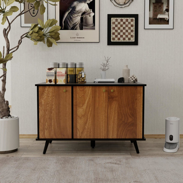 Litière Bac Enclos, Litière Bac Meuble Avec Prise Cachée, 3