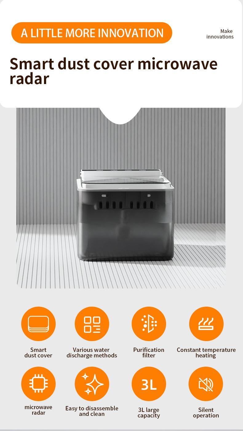 Fontaine à Eau Automatique Sans Fil pour Chats