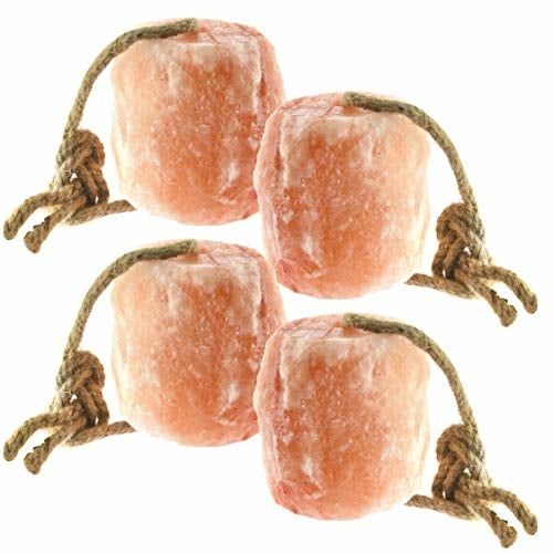 Himalayan Animal Lick Salt On Corde pour Horses, Deer, et Livestock