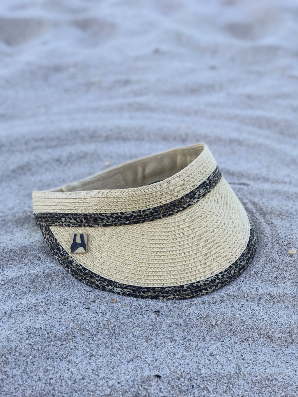 'Faites une promenade du côté sauvage' Casquette Visor Imprimé Animal