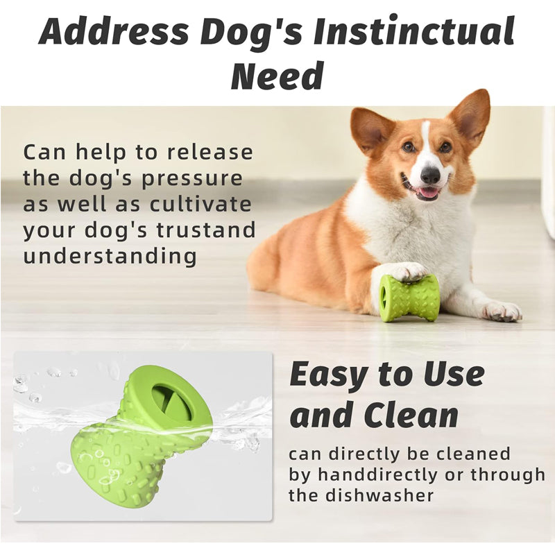Jouets à mâcher en caoutchouc naturel pour chiens