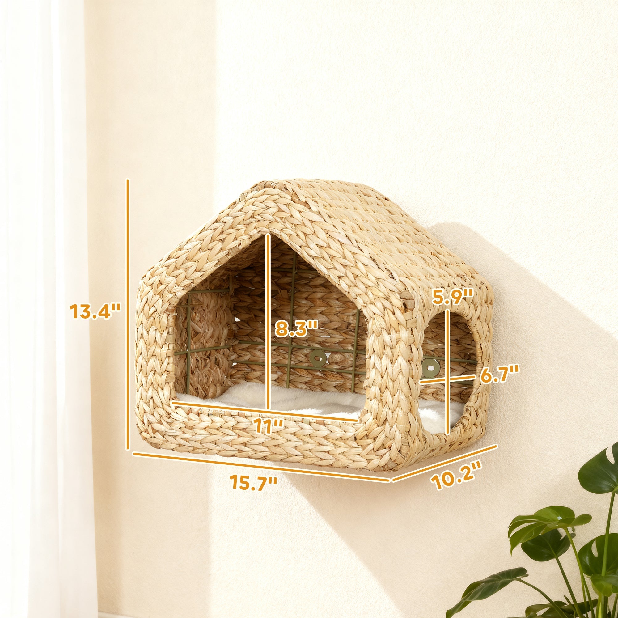 Maison murale pour chat : un refuge élégant et gain de place