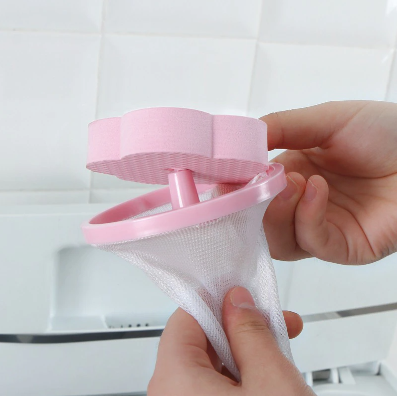 2 Pcs Floating Animal Fur Catcher Laundry Lint Animal Hair Remover For