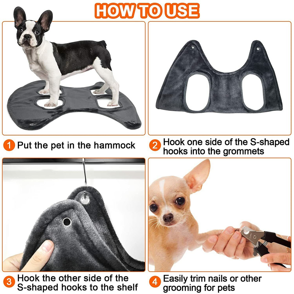 Harnais de toilettage suspendu pour chien et chat