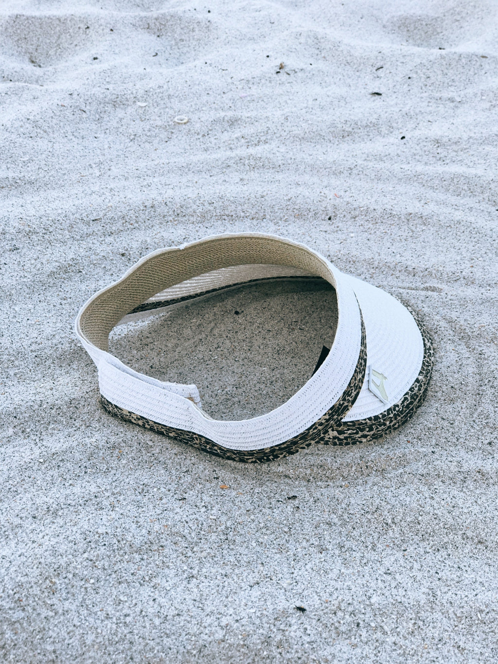 'Faites une promenade du côté sauvage' Casquette Visor Imprimé Animal