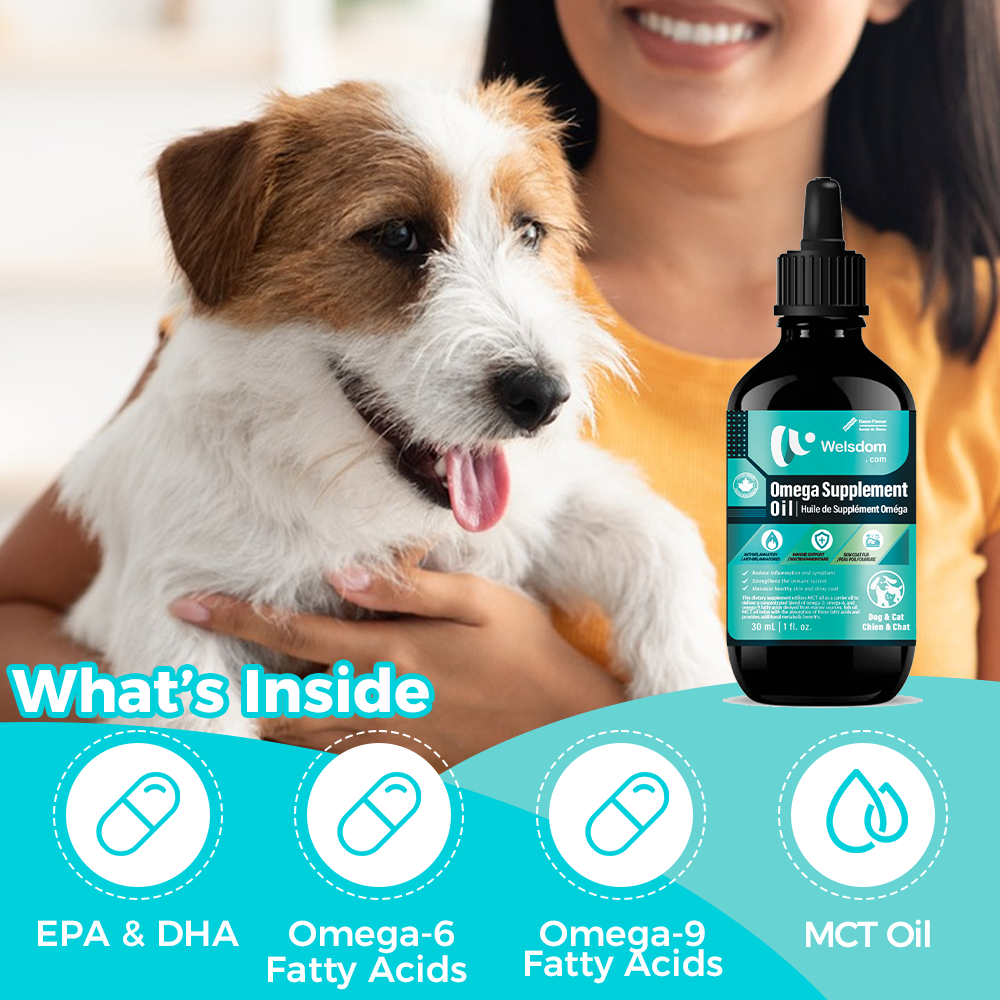 Huile de supplément Omega - 30 mL