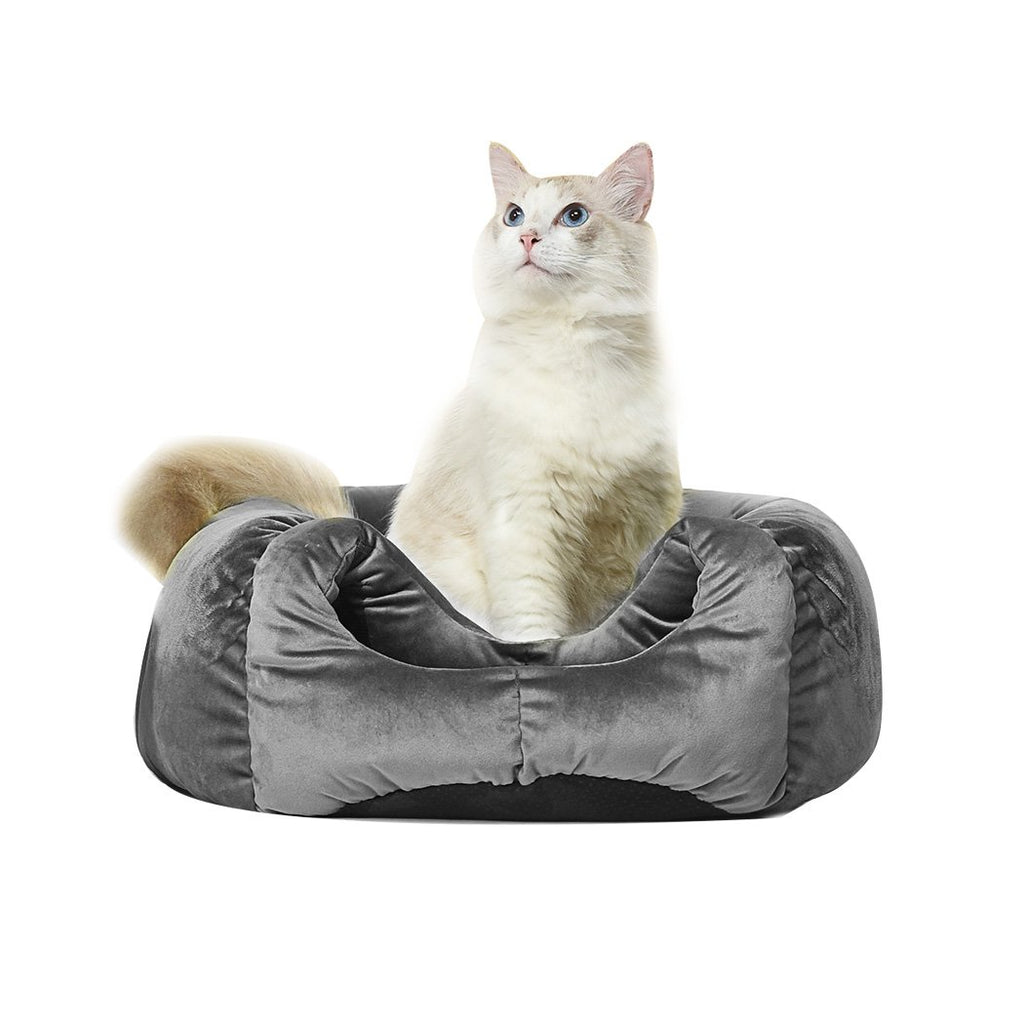Lit pour chat igloo en forme de château