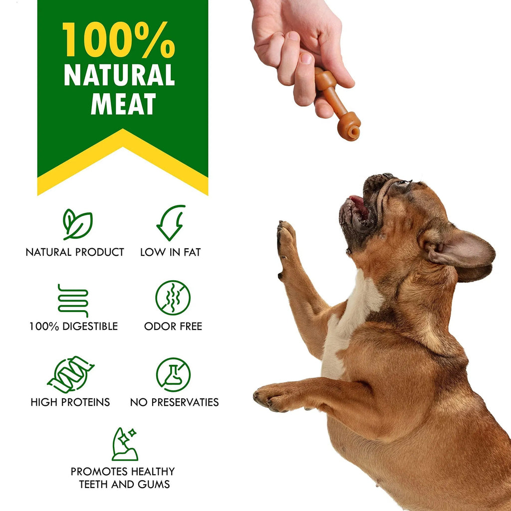 Os au beurre de cacahuète pour chien avec canneberges