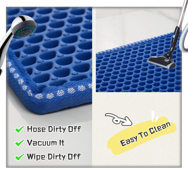 Tapis Litière à Double Couche