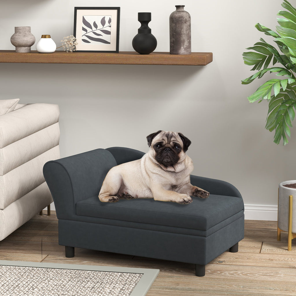 Canapé confort avec rangement pour chats et petits chiens