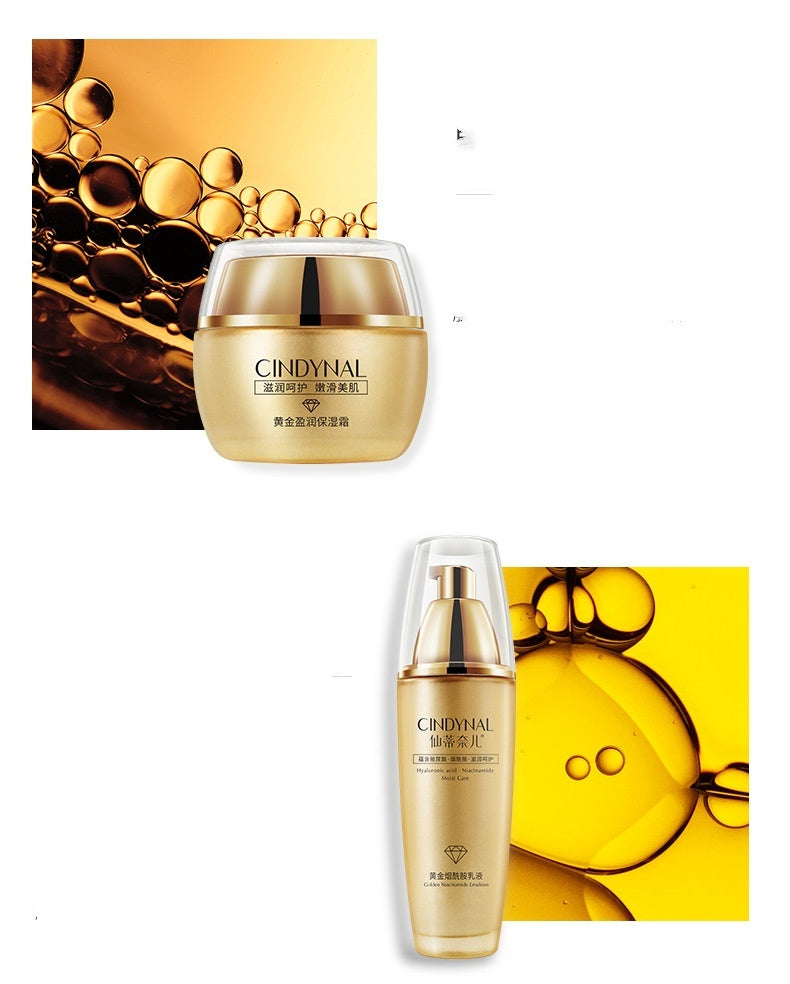 Kit de Soins de Luxe pour Peau Animale en Or 24K