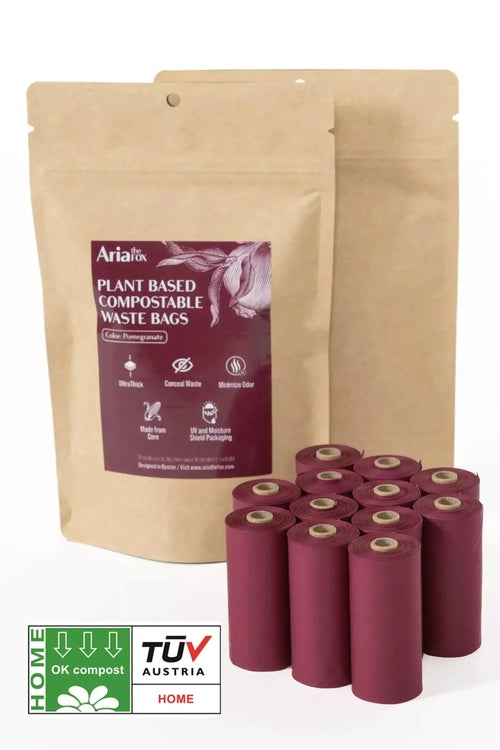 Sacs à déchets compostables à base de plantes