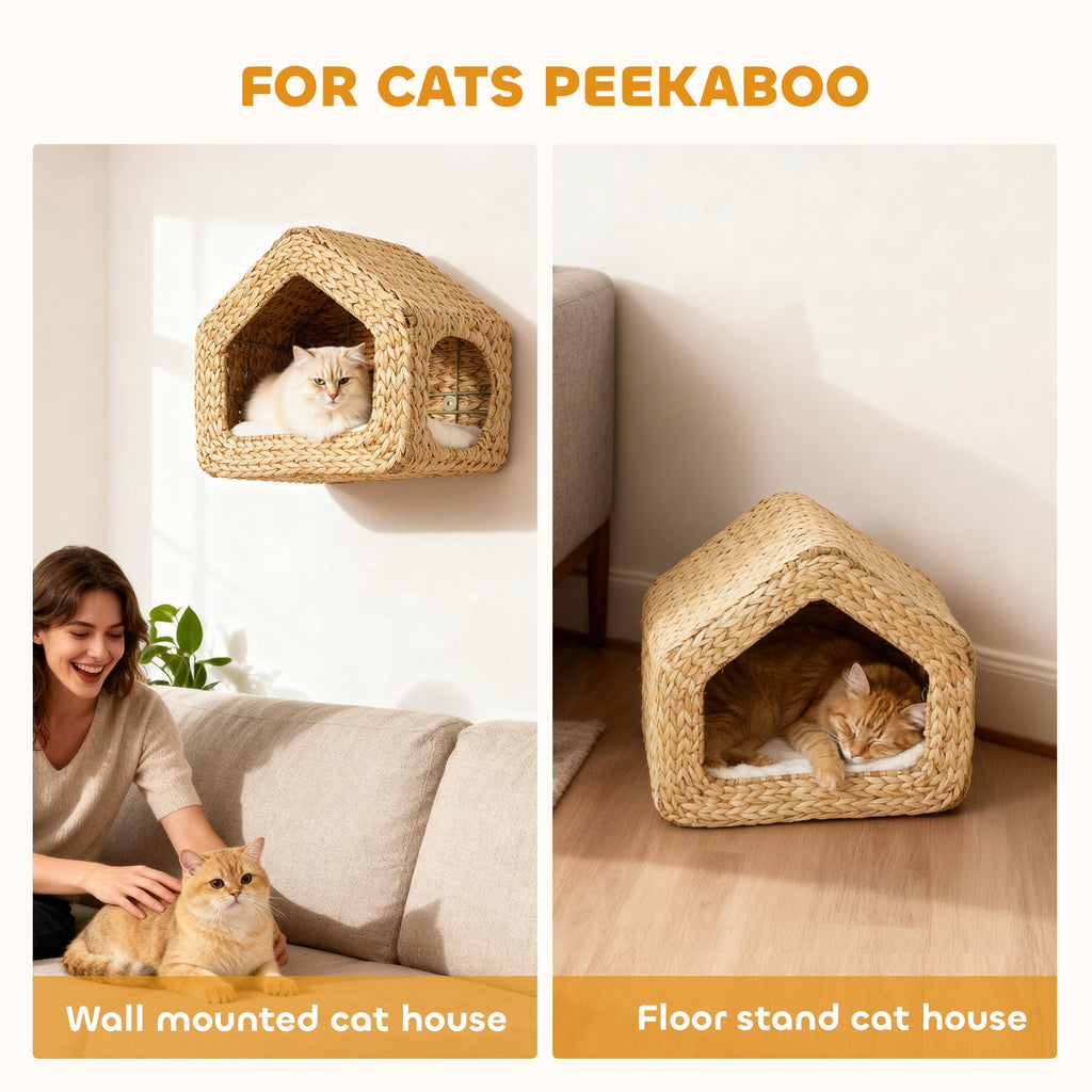 Maison murale pour chat : un refuge élégant et gain de place