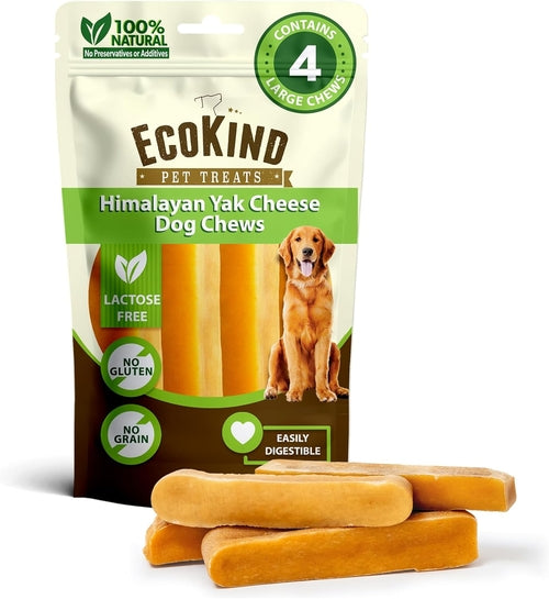 Gold Yak Chews pour Grands Chiens