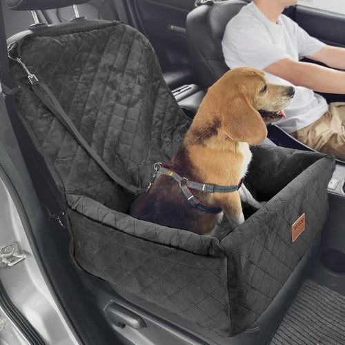 Siège Auto Booster pour Chien Petit à Moyen jusqu'à 18 kg