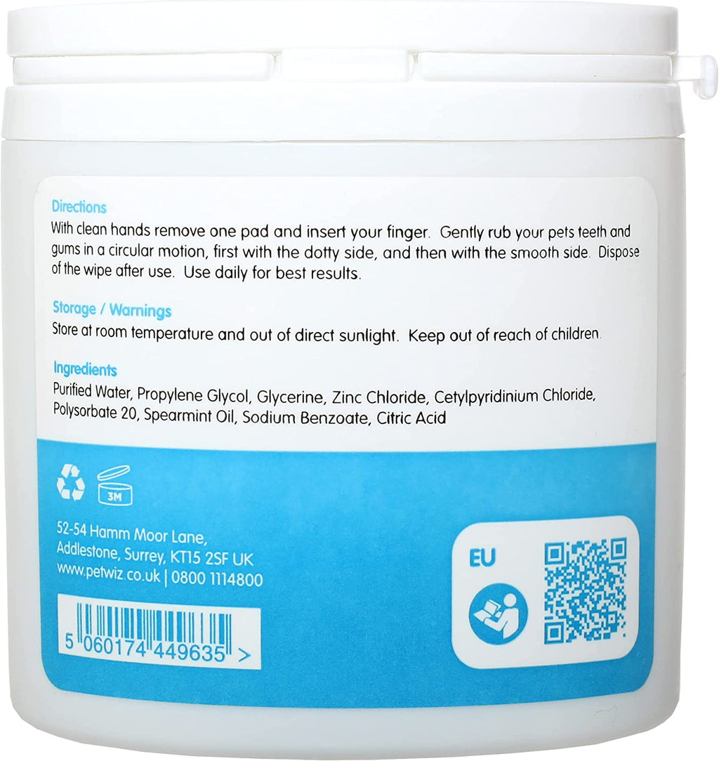 Lingettes Dentaires pour Chiens & Chats