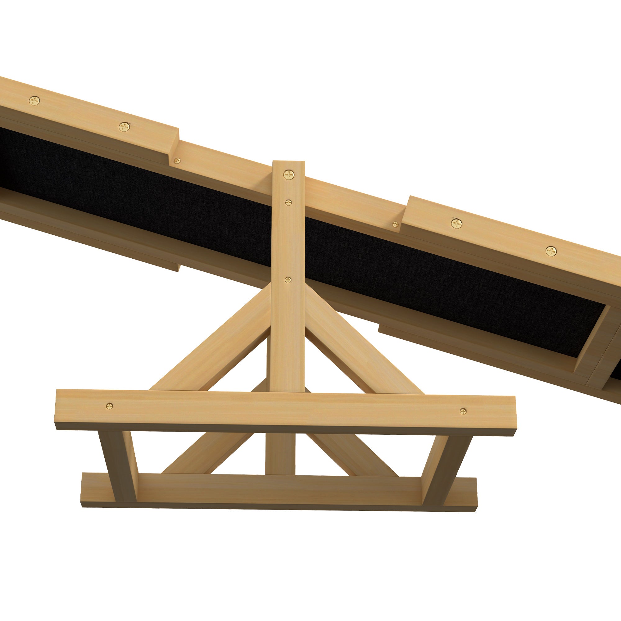 Bascule en bois pour agility canine - Renforcez la confiance de votre chien