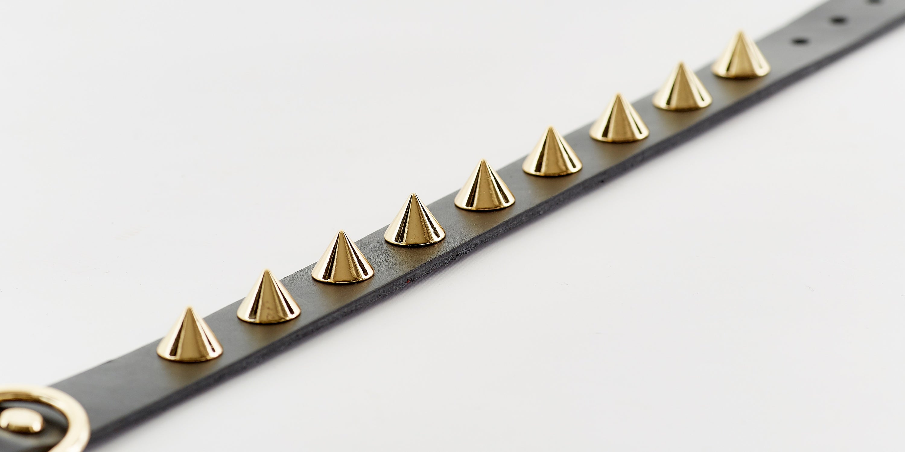Collier Golden Spike Black