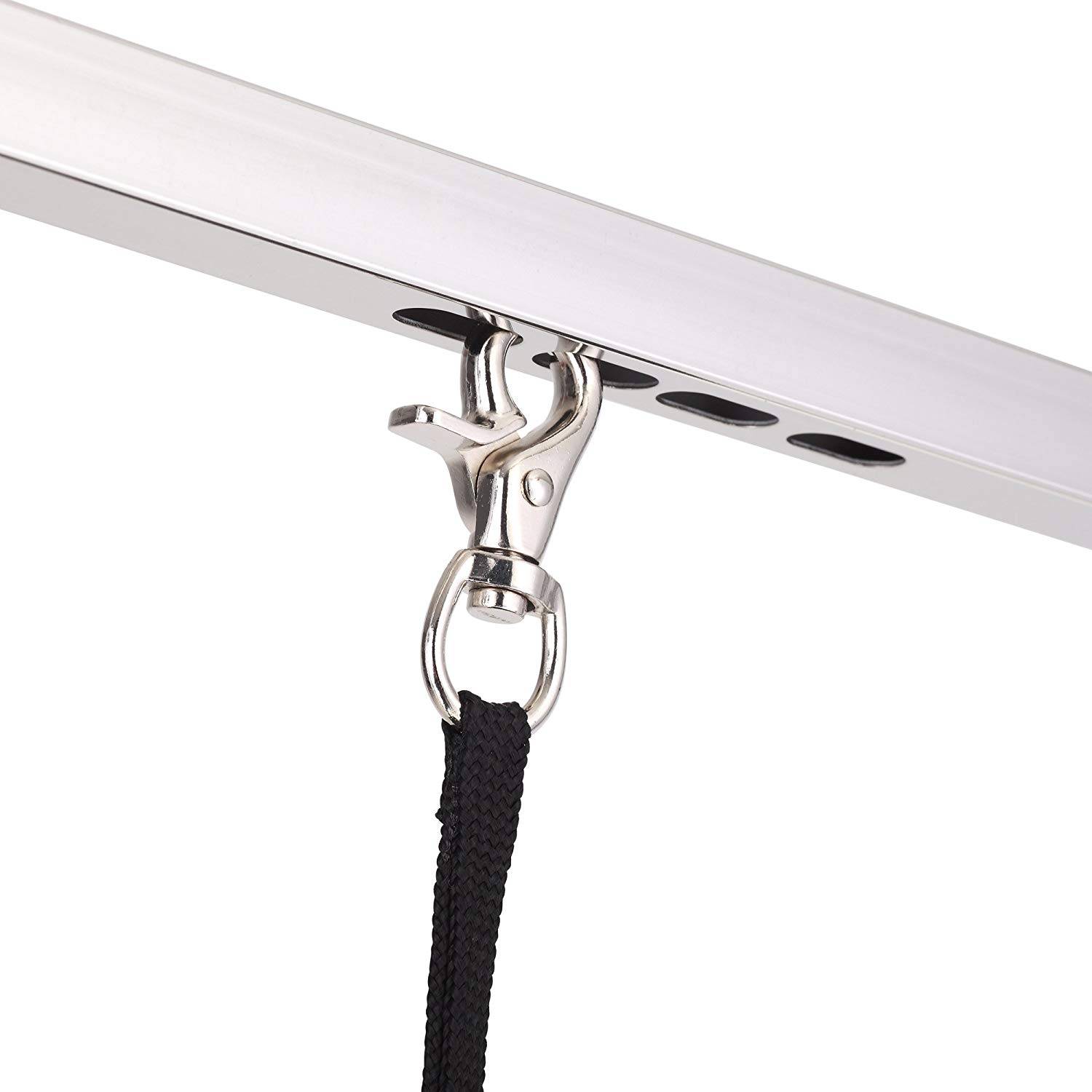 Table de toilettage pliable en acier inoxydable pour un toilettage pro