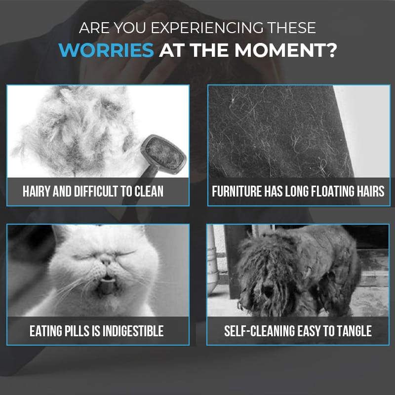 Peignes pour animaux qui éliminent automatiquement les poils et peignent les chiens