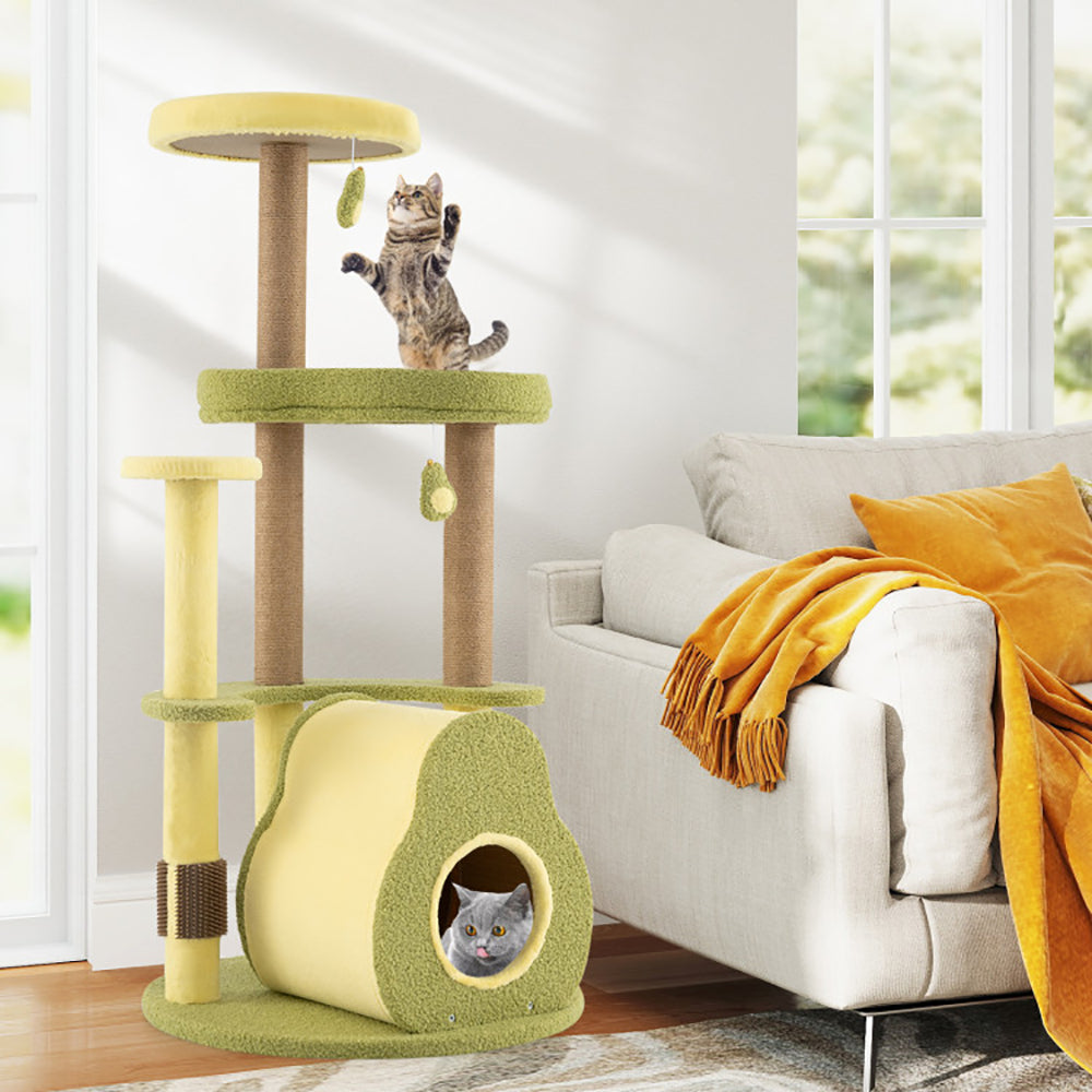 Arbre à chat avocat : espace de jeu et repos sécurisé