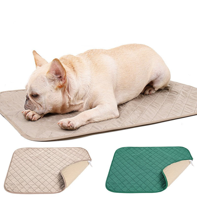 Tapis d'entraînement pour chien en fibre de bambou naturel