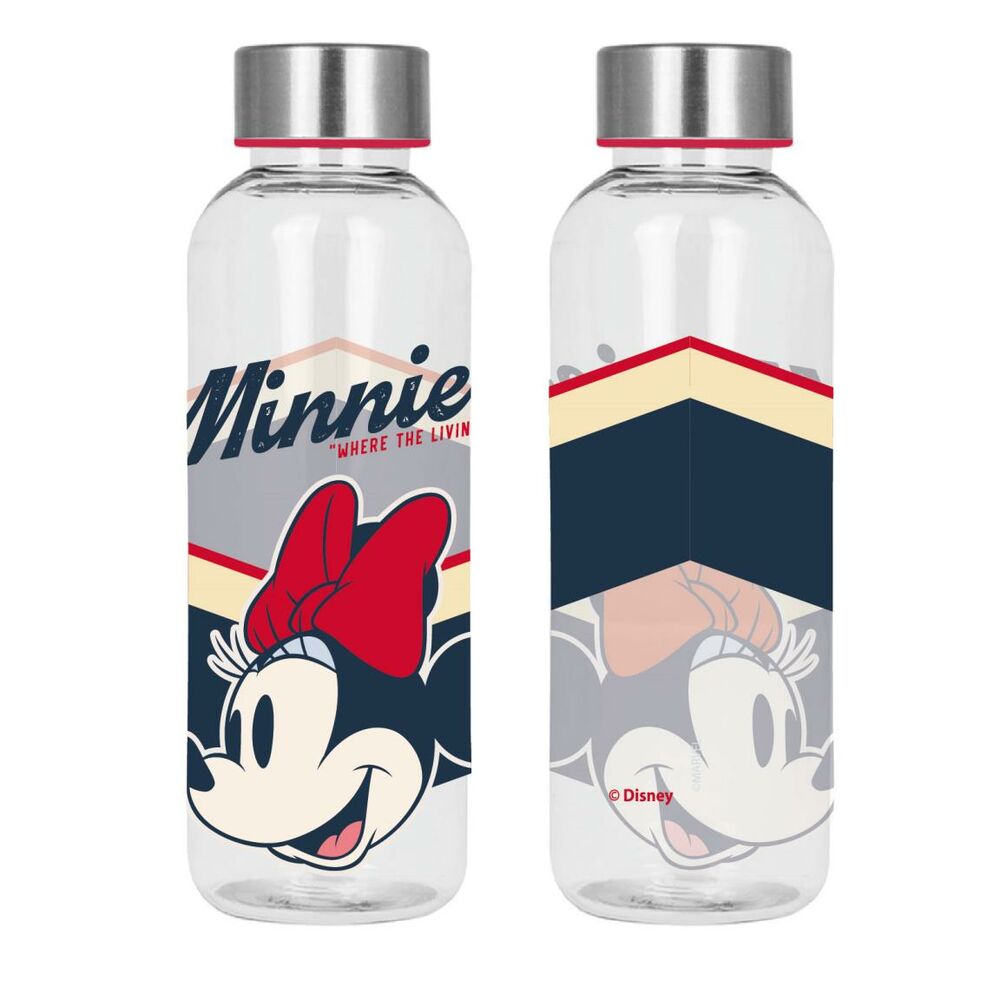 Bouteille d'Eau Minnie Mouse 850 ml Rouge PET