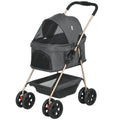 Poussette 3 en 1 pour Animaux : Confort et Polyvalence