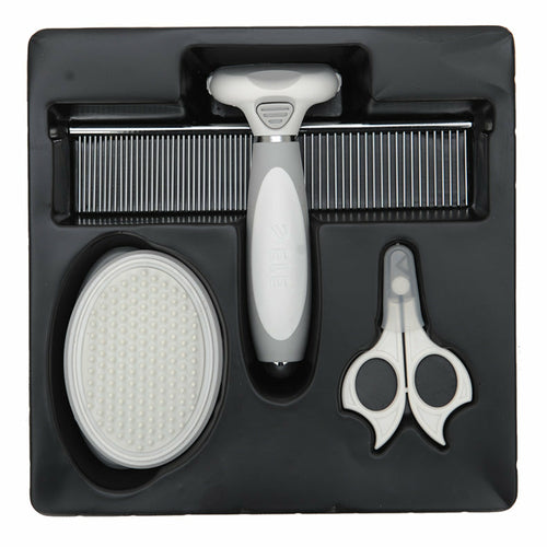 Kit de Brosse de Toilettage pour Chats