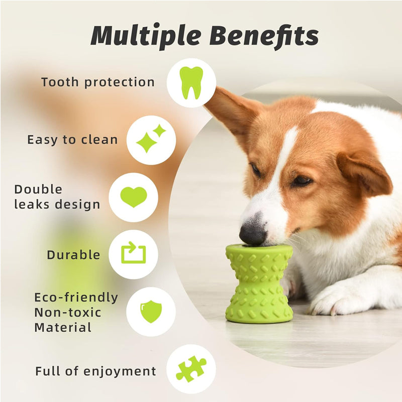 Jouets à mâcher en caoutchouc naturel pour chiens