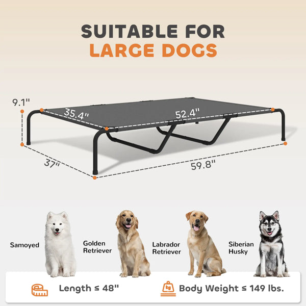 Lit Refroidissant pour Chien - Confort Optimal en Été