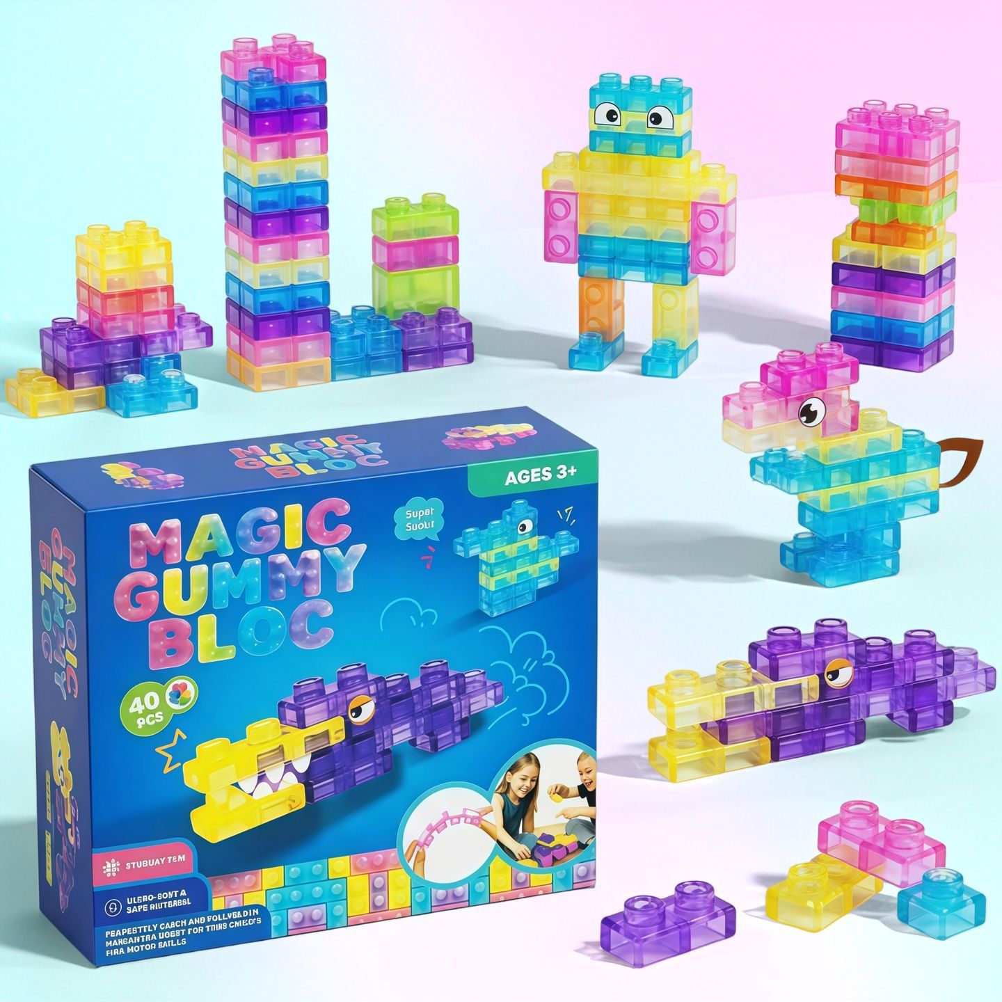 Jouet de décompression en gel pour enfants