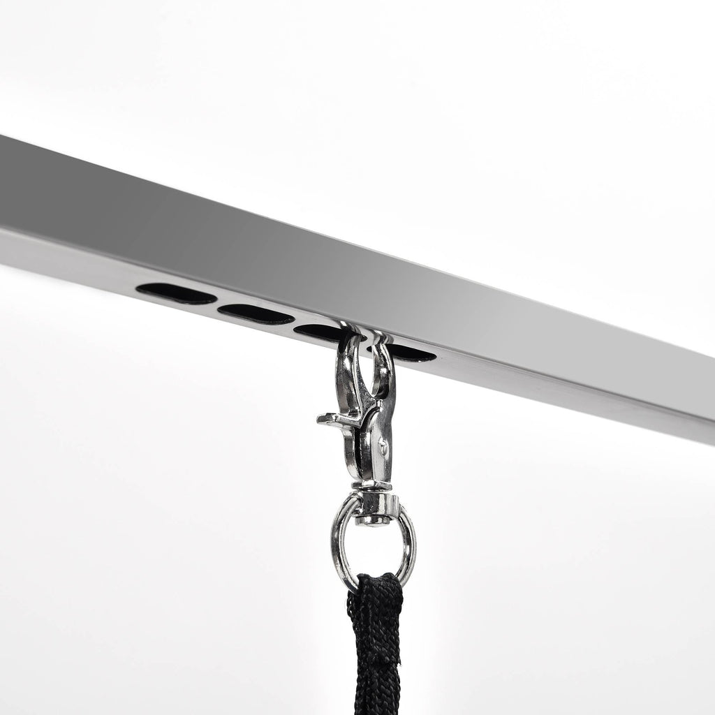 Table de toilettage pliable en acier inoxydable pour un toilettage pro
