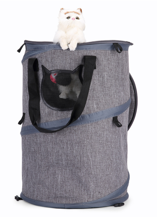 Foldable Animal Chat Transport Bag Extérieur Travel Chat Tunnel Jouets