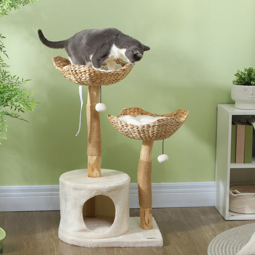 Arbre à Chats Moderne : Griffoirs en Bois pour Préserver Vos Meubles