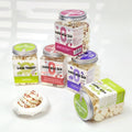 Friandises pour animaux au yaourt, lait, canneberges et fromage
