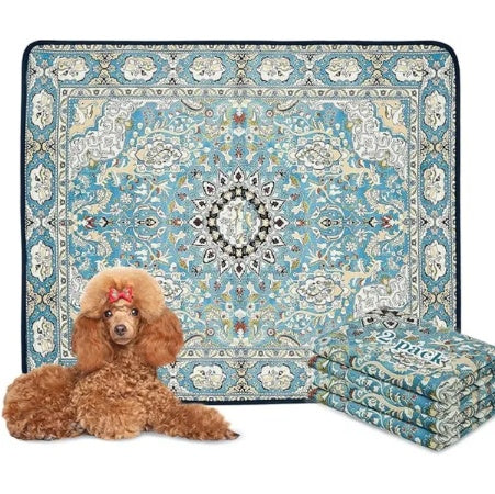 Tapis Absorbants Lavables pour Chiens, Pack de 2