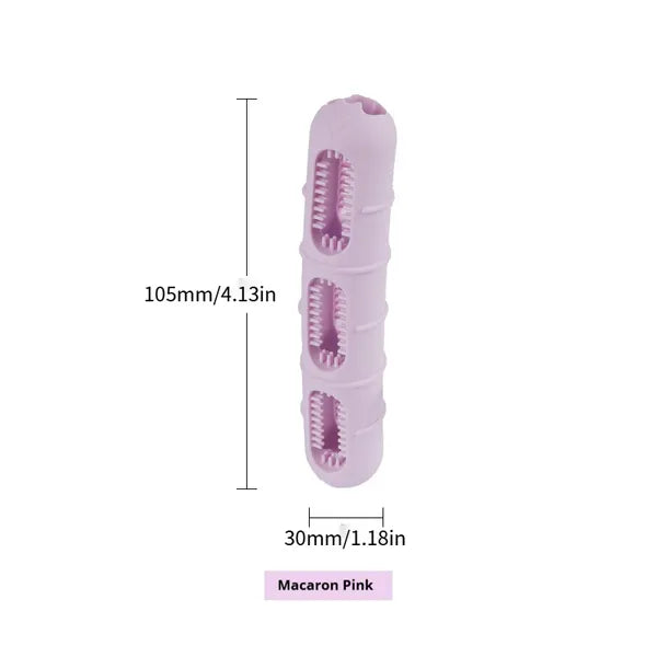 Brosse à dents en forme de saucisse pour chien