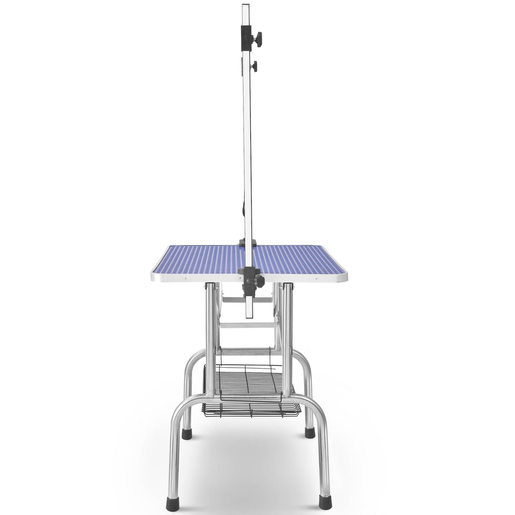 Table de toilettage pliable en acier inoxydable pour un toilettage pro