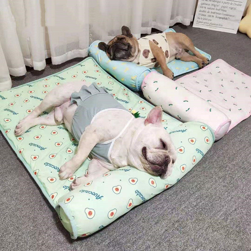 Tapis Rafraîchissant pour Chien - Couverture Été Respirante pour Chat