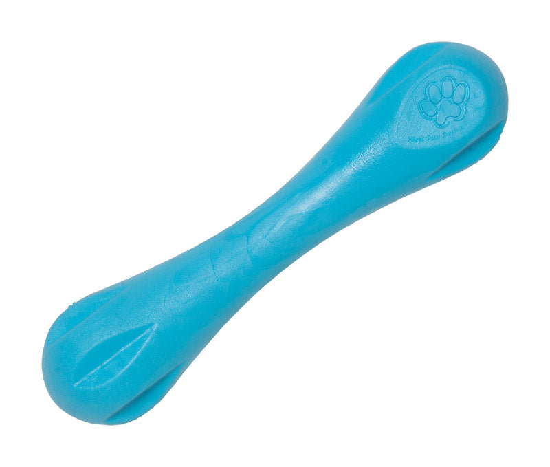 Os à mâcher en caoutchouc synthétique Zogoflex bleu Hurley pour chien West Paw 8000370