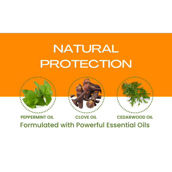 Shampooing Anti-Puces & Tiques pour Animaux - Alimenté par des ingrédients naturels d'origine végétale