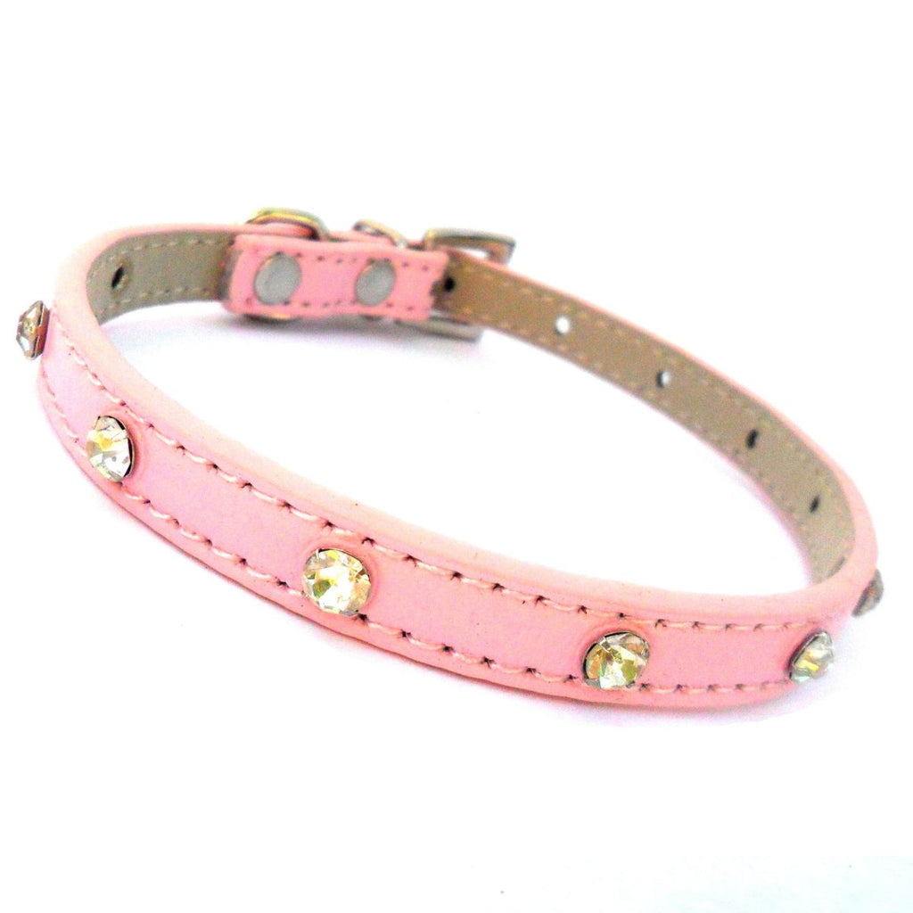 Baby Diamante Collier - Pink