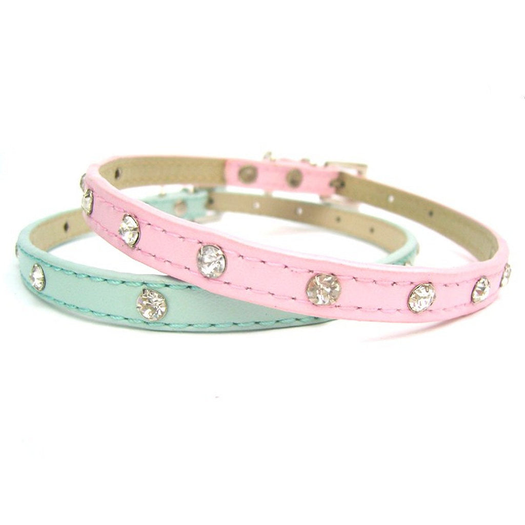 Baby Diamante Collier - Pink
