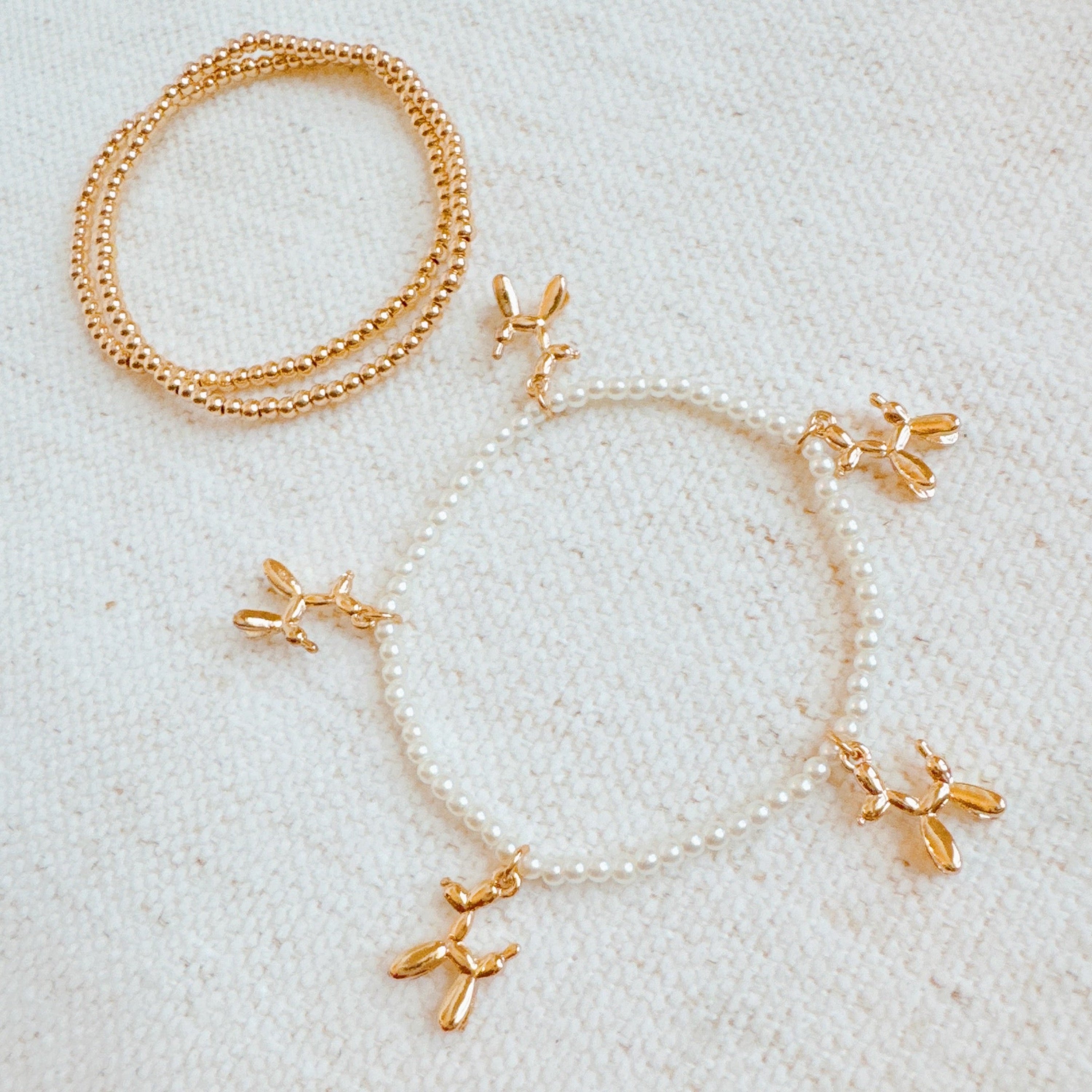 Ensemble de 3 Bracelets Élastiques pour Chiots en Forme de Ballon