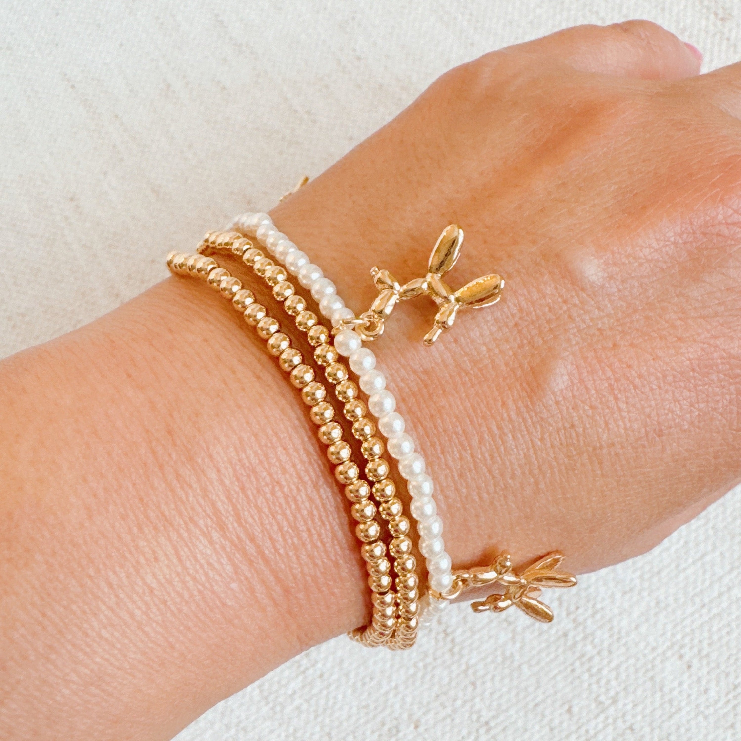 Ensemble de 3 Bracelets Élastiques pour Chiots en Forme de Ballon