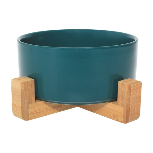 Gamelle céramique avec support bambou
