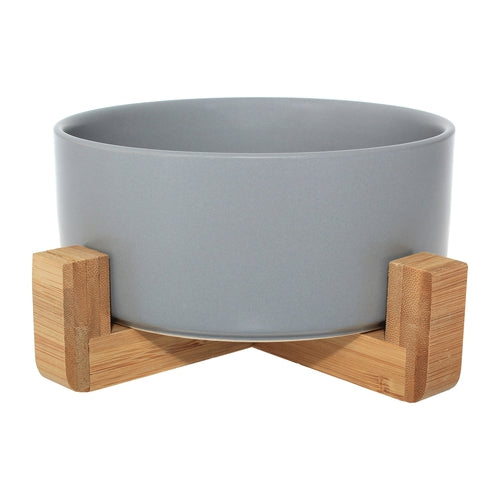 Gamelle céramique avec support bambou