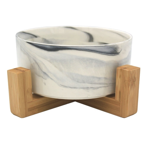 Gamelle céramique avec support bambou