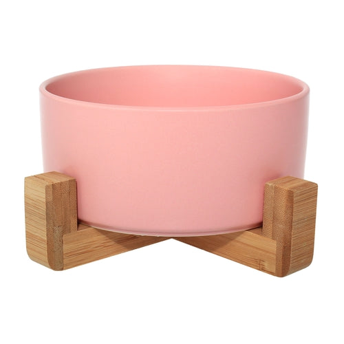 Gamelle céramique avec support bambou